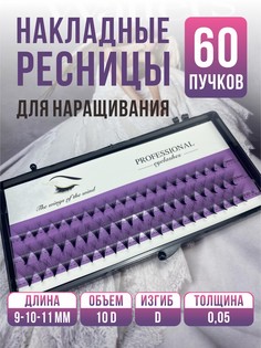 Накладные ресницы Professional eyelashes 10d 9-11мм.