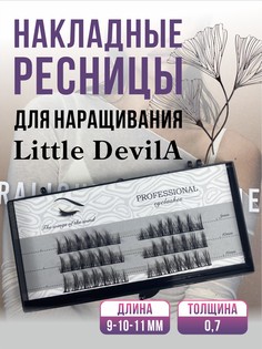 Накладные ресницы Professional eyelashes Little devil a