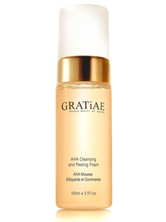 Пенка-мусс Gratiae Очищающая с кислотами AHA Cleansing And Peeling Foam 150 мл