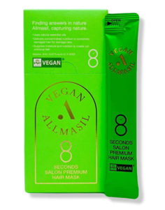 Комплект Премиум маска для волос AllMasil Vegan 8 Seconds Salon Premium Mask 20шт