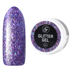 Гель-лак для ногтей Giorgio Capachini Glitter Gel №06