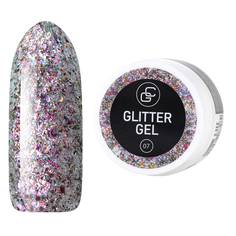 Гель-лак для ногтей Giorgio Capachini Glitter Gel №07