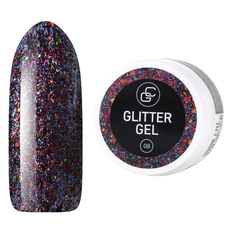 Гель-лак для ногтей Giorgio Capachini Glitter Gel №08