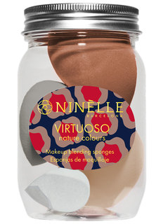 Набор спонжей каплевидных Ninelle Virtuoso Nature Colours 4 шт