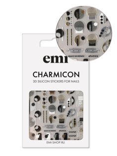 Наклейки для ногтей Emi Объемные Charmicon 3D Silicone Stickers 239 Баланс