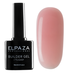 Гель для наращивания ногтей с кисточкой ELPAZA Builder Gel Its Easy №1 15 мл
