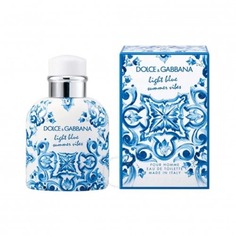 Туалетная вода Dolce&Gabbana Light Blue Summer Vibes Pour Homme Eau de Toilette 125 мл