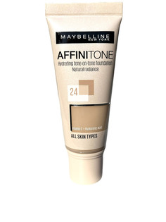 Тональный крем Maybelline New York Affinitone 30 мл Оттенок 24 Золотисто-Бежевый