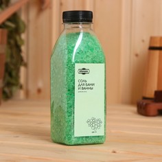 Соль Добропаровъ Дыхание леса для ванны и бани в бутылке 600 г
