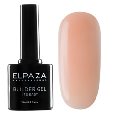 Гель для наращивания ногтей с кисточкой ELPAZA Builder Gel Its Easy №3 15 мл