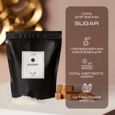 Соль для ванны By Kaori морская Мертвого моря парфюмированная аромат Sugar 350 г