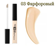 Консилер для лица и глаз Maybelline New York FIT ME Тон 03 Фарфоровый