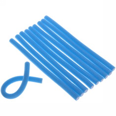 Бигуди бумеранги для волос UltraMarine синие 10 шт