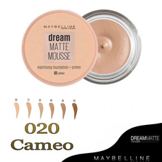 Тональный крем для лица Maybelline New York Dream Matte Mousse 20 Cameo 18мл