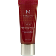 Тональный BB крем MISSHA Perfect Cover EX Идеальное покрытие SPF42 PA+++ тон 25 20мл