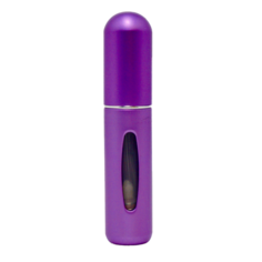 Атомайзер для духов с распылителем фиолетовый, 5 мл No Brand