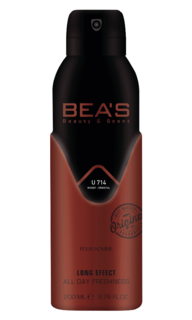 Парфюмированный дезодорант-аэрозоль BEAS U714 унисекс, 200 мл