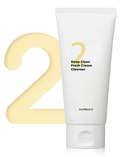 Кремовая пенка для умывания Numbuzin No 2 Deep Clean Fresh Cream Cleanser 120мл