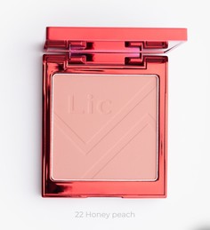 Румяна для лица Lic Matte blush Тон 22 Honey peach матовые 13 г