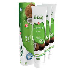 Зубная паста Luxlite Dental гелевая Кокос, 100 г х 3 шт