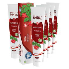 Зубная паста Luxlite Dental гелевая Женьшень, 100 г х 5 шт