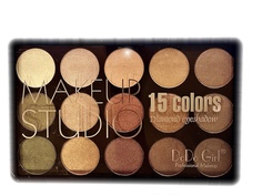 Палетка для макияжа Do Do Gir алмазные тени для век 15 цветов