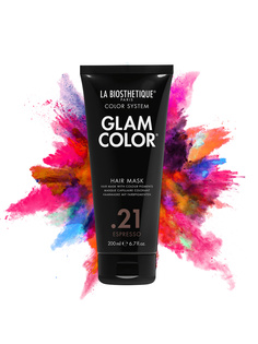 Маска для волос тонирущая LA BIOSTHETIQUE Glam Color Hair Mask 21 Espresso 200 мл