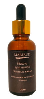 Масло для волос MariRud Золотые капли 30мл