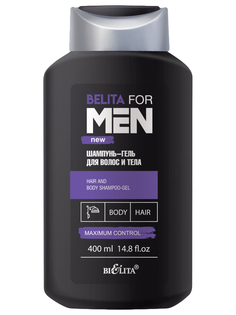 Шампунь для волос Белита комплексный уход Belita for Men 2в1 400мл