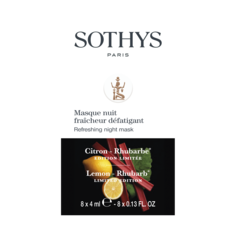 Ночная маска Sothys Refreshing night mask для сияния и свежести кожи 4 мл х 1 шт