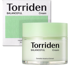 Гипоаллергенный крем Torriden с центеллой успокаивающий Balanceful Cica Cream 80мл