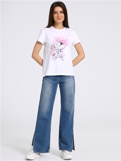 Футболка женская Апрель 1ЖДФК2657001 белая 96/164