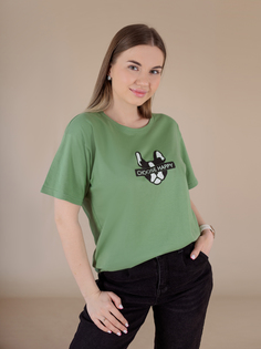 Футболка женская LIDEKO 651-23 хаки 100
