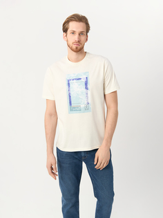 Футболка мужская MEXX TU2150033M бежевая XXL