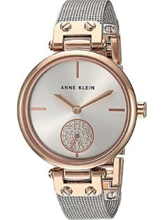 Наручные часы женские Anne Klein AK/3001SVRT серебристые