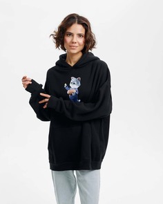 Худи унисекс СБЕР Сберкот NEW Копилка черное 3XL