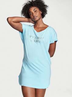 Ночная сорочка женская Victorias Secret ST 11193379 CC 5T68 голубая XL/XXL