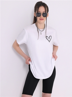 Футболка женская Апрель 517жен006УП белая 88/164