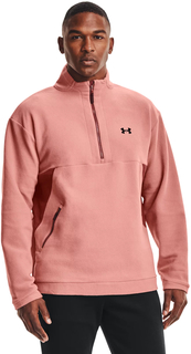 Толстовка мужская Under Armour Recover Fleece 1/4 Zip розовая MD