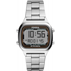 Наручные часы мужские Fossil FS5844 серебристые