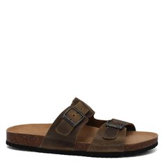 Шлепанцы мужские GEOX U159VB коричневые 40 EU