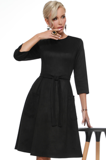 Платье женское DSTrend 0441 черное 52 RU