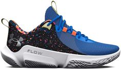 Кроссовки унисекс Under Armour FLOW FUTR X 2 LE синие M11 US;W12.5 US