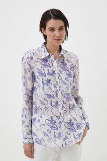 Блуза женская Baon B1724012 фиолетовая XS