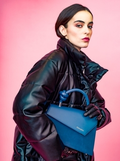 Сумка женская Eleganzza Z8864-8263 синяя