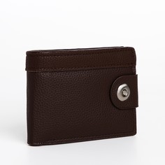 Портмоне мужское Style-11 коричневое No Brand