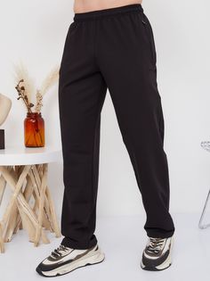Спортивные брюки мужские LAINA B20-M-225 черные 60 RU