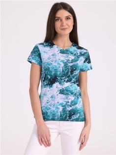 Футболка женская Апрель 279жен001нР голубая 84/164