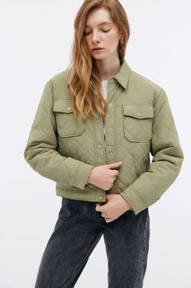 Куртка женская Baon B0324036 зеленая L