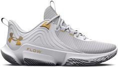 Кроссовки унисекс Under Armour FLOW FUTR X 2 белые M9 US;W10.5 US